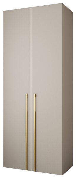 Dulap de haine 100 cm Carmela 40-3 (Cașmir + Auriu). 1126592