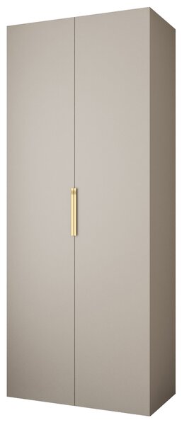 Dulap de haine 100 cm Carmela 40-4 (Cașmir + Auriu). 1126636