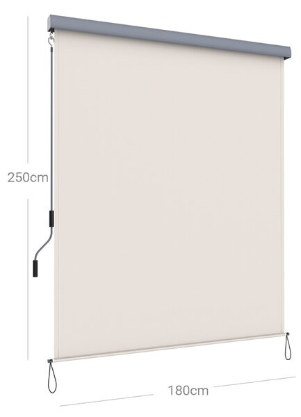 Copertina laterala Songmics Bej 180x250 cm