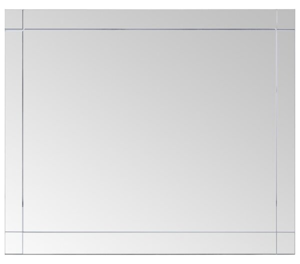 Oglindă de perete, 80 x 60 cm, sticlă