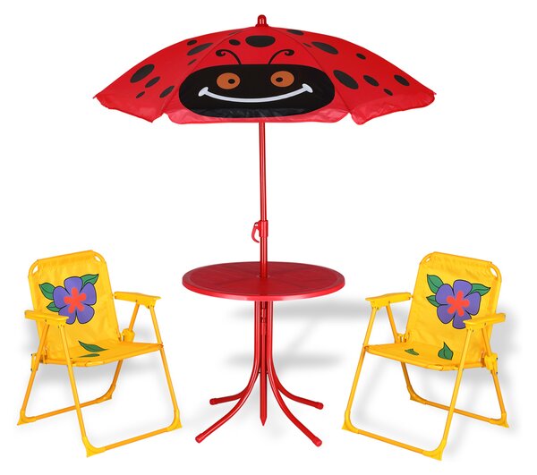 Deuba Set de grădină pentru copii Beetle 2+1