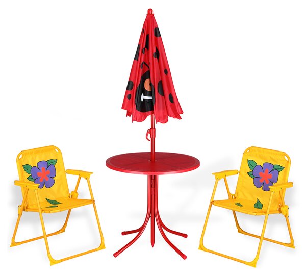 Deuba Set de grădină pentru copii Beetle 2+1