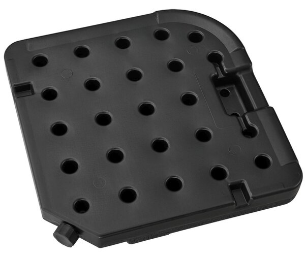 Juskys Set greutati umbrela 4 buc - negru