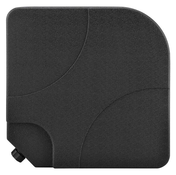 Juskys Set greutati umbrela 4 buc - negru