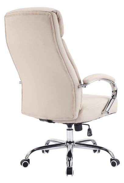 Scaun de birou directorial Venza Bej 70x65x117-124 cm