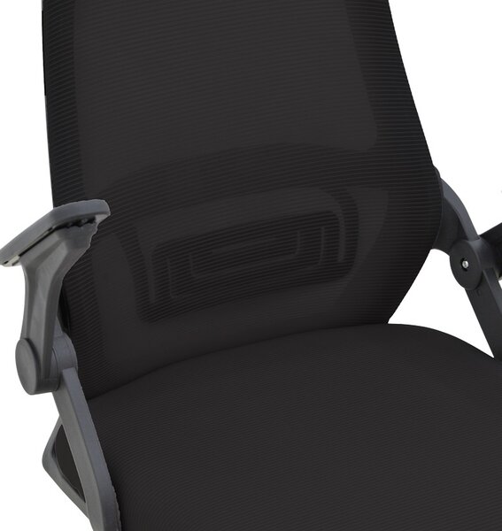 Scaun de birou Reji Negru 58x60x89-99 cm