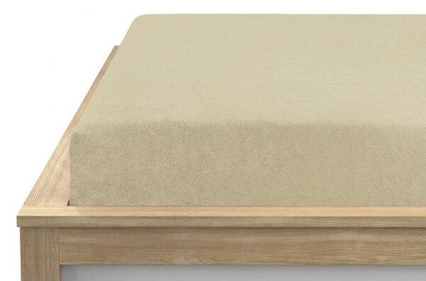Cearsaf frote MOLTON cappuccino 180 x 200 cm