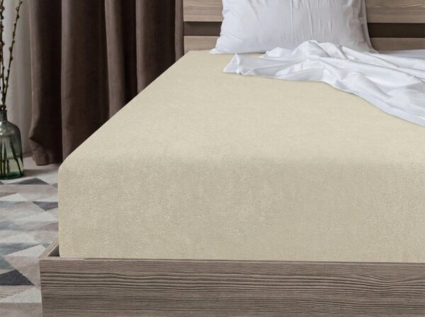 Cearsaf frote MOLTON cappuccino 180 x 200 cm