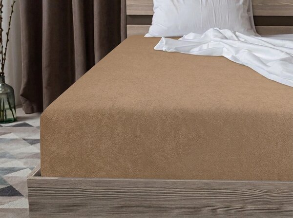 Cearsaf frotee MOLTON maro 180 x 200 cm