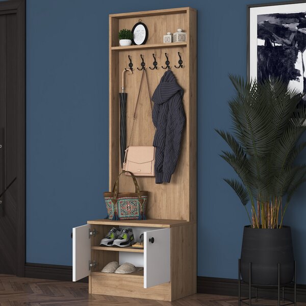 Set mobilier hol Montorio (nuc + alb). 1127563