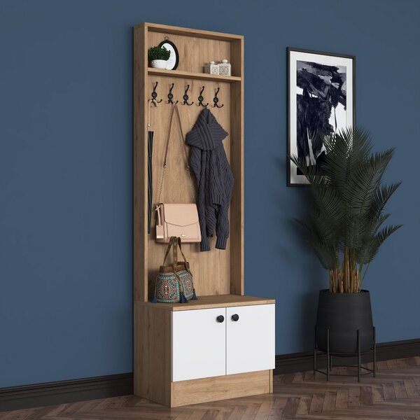 Set mobilier hol Montorio (nuc + alb). 1127563