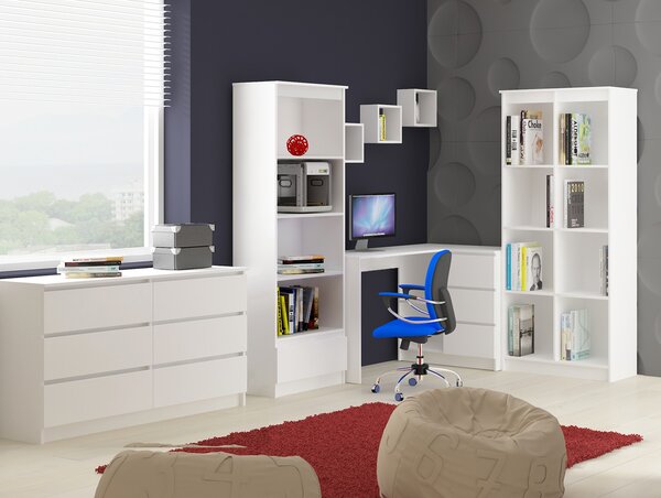 Set 3 buc. rafturi de perete Pluralismo (alb). Promo -18%. 1117252