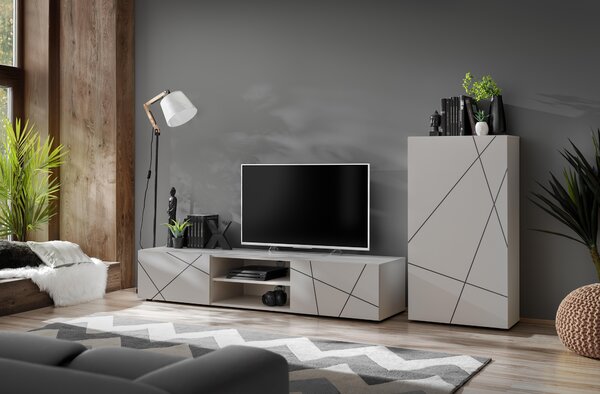Mobilier living Gaolino 1 (cașmir + negru). 1118821