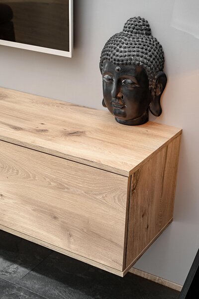 Mobilier living Care (stejar viking + cașmir) (cu iluminat). 1118824