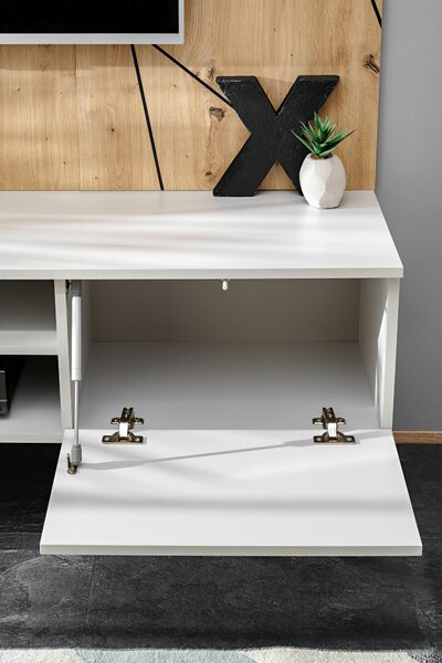 Mobilier living Xavus G2 (perla grey + stejar artisan). 1118836