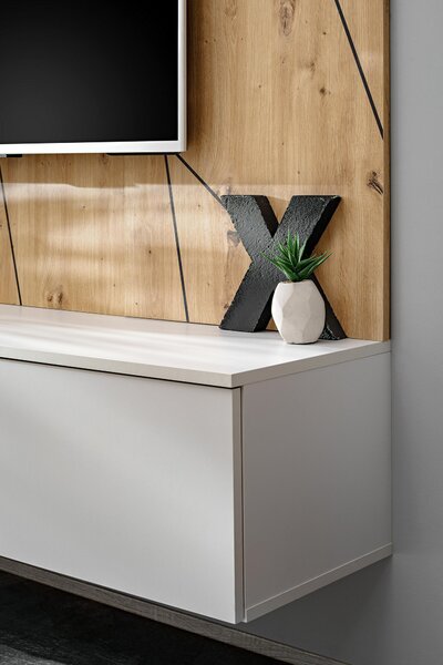 Mobilier living Xavus G2 (perla grey + stejar artisan). 1118836