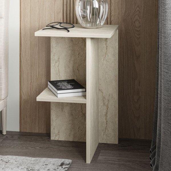 Noptieră Lanay (travertin). Promo -7%. 1121594