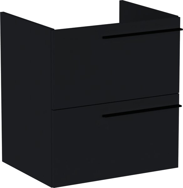 Roca Ella dulap 58.5x44.6x63.5 cm sub chiuveta pe perete negru A857769532