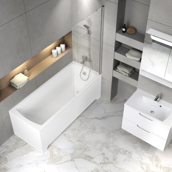 Ravak Classic II cada dreptunghiulară 150x70 cm alb CC31000000