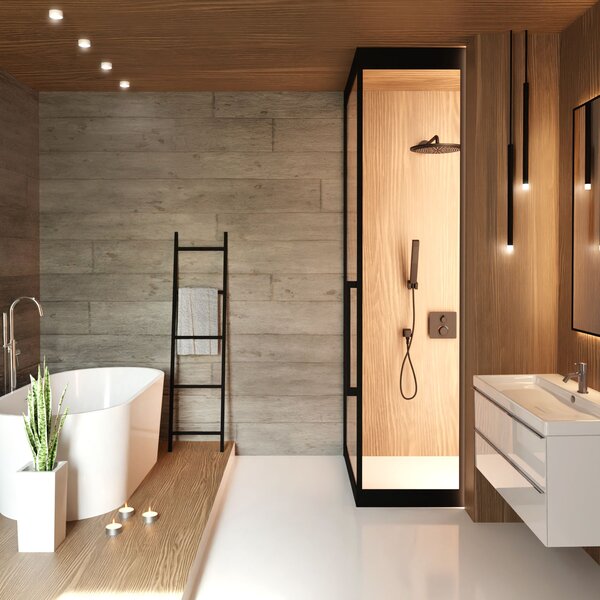 Baltica Design Kai suport prosop negru 5904107905372