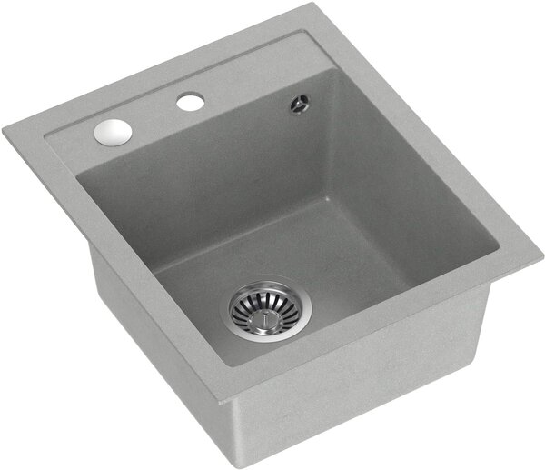 Quadron Johnny chiuveta graniteq 50x43 cm gri/grafit/onix HCQJ4350SZK