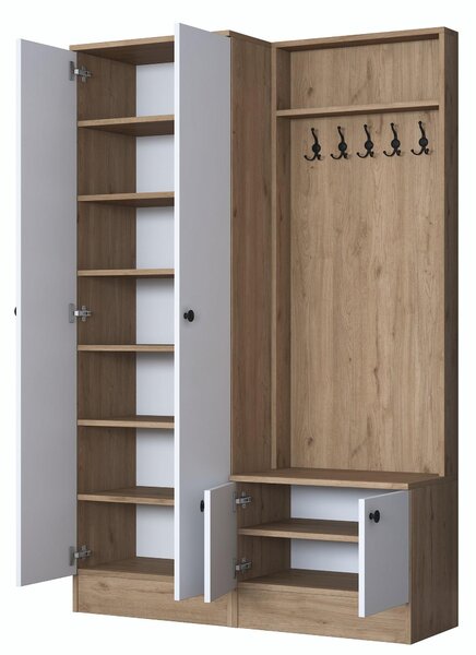 Mobilier hol Pixie 11 (nuc + alb). 1102446