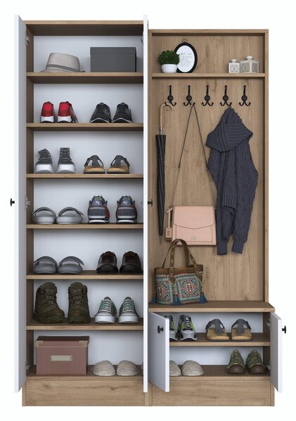 Mobilier hol Pixie 11 (nuc + alb). 1102446