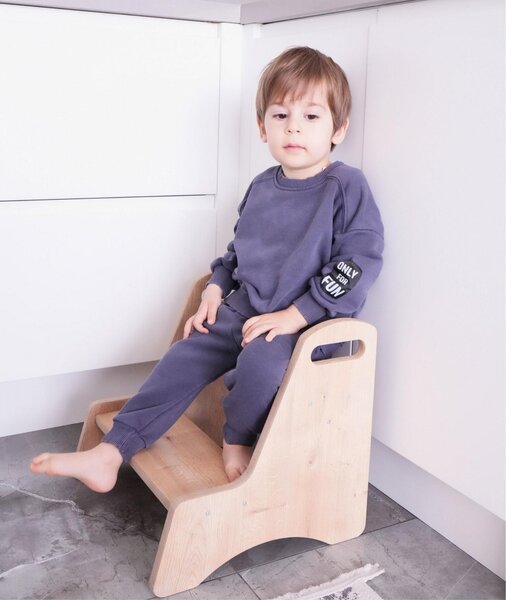 Scaun pentru copii Steptinka 1 (natural). Promo -8%. 1124229