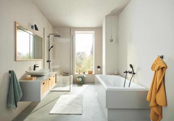 Grohe Start Cube suport prosop negru 409612430