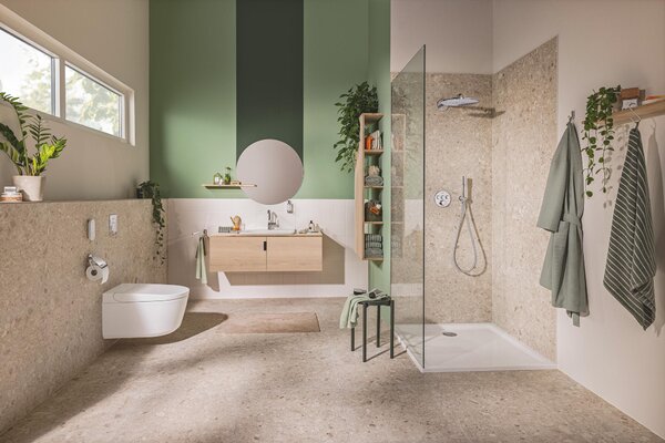 Grohe Sensia toaletă cu spălare agăţat fără margine alb 36507SH0