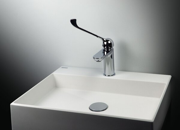 Deante Correo lavoar 60x40 cm dreptunghiular de blat alb CQR_AU6S