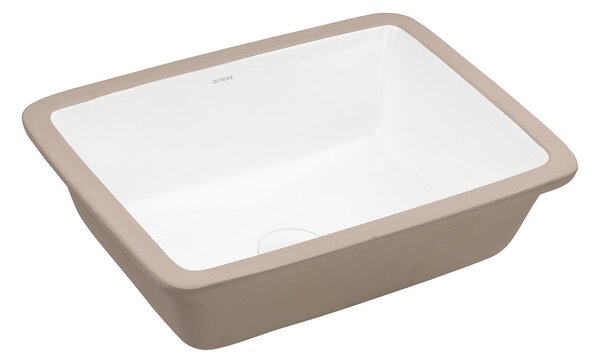 Oltens Drammen lavoar 48x36.5 cm dreptunghiular sub blat alb luciu 40106000