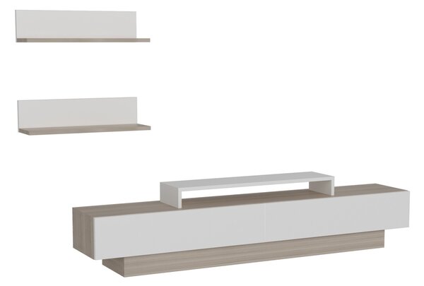 Comoda TV Lusi Alb 180x40x31 cm