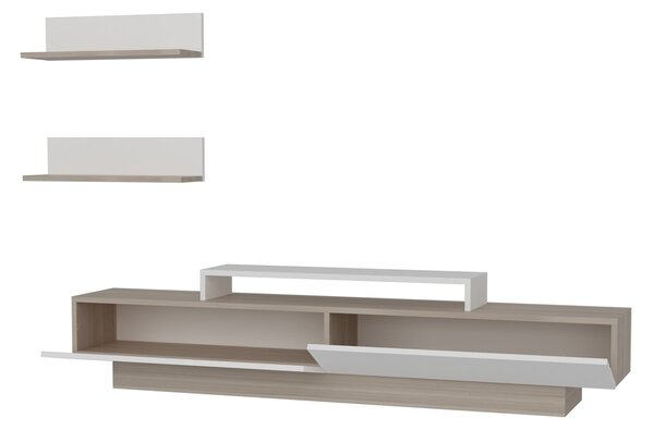 Comoda TV Lusi Alb 180x40x31 cm