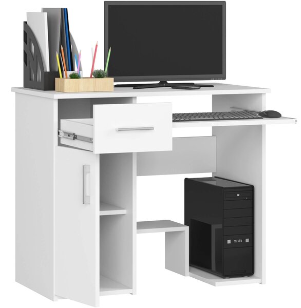 Masă PC Jaloms (alb). Promo -22%. 1128521