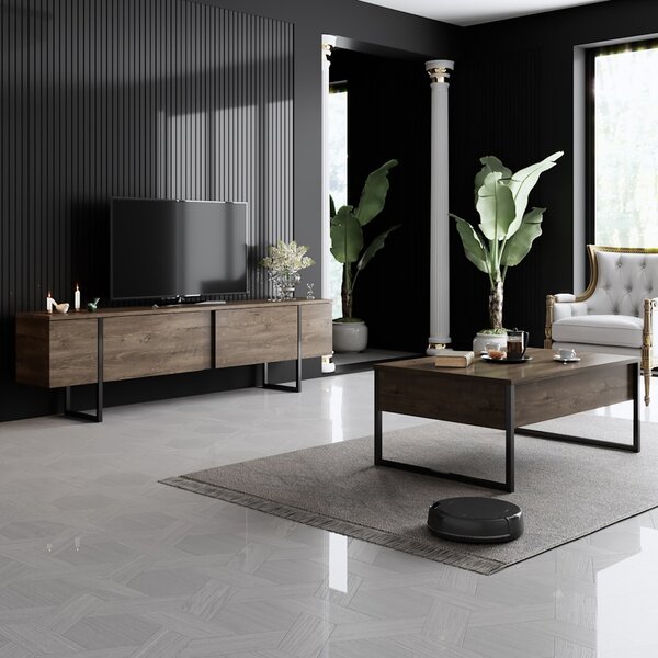 Comoda TV Luxe Nuc 180x30x50 cm