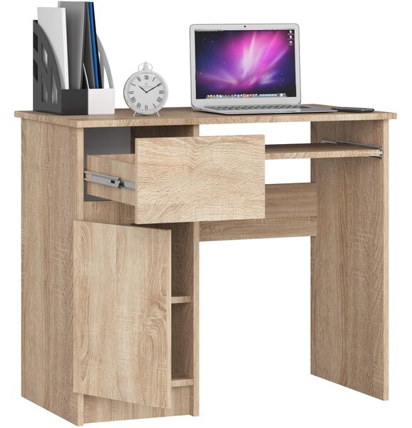 Masă PC Bhaskar (Stejar sonoma) (S). Promo -16%. 1128527