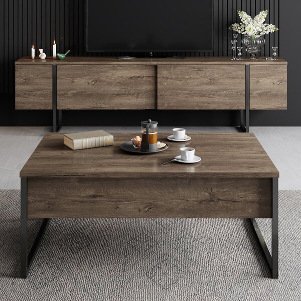 Comoda TV Luxe Nuc 180x30x50 cm