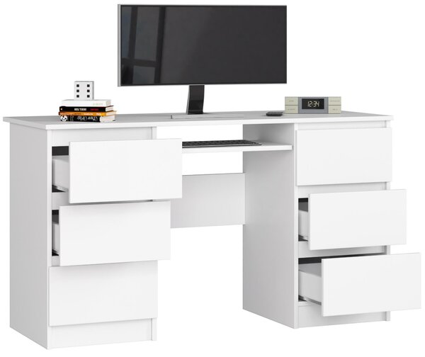 Masă PC Behati (alb). Promo -12%. 1128528