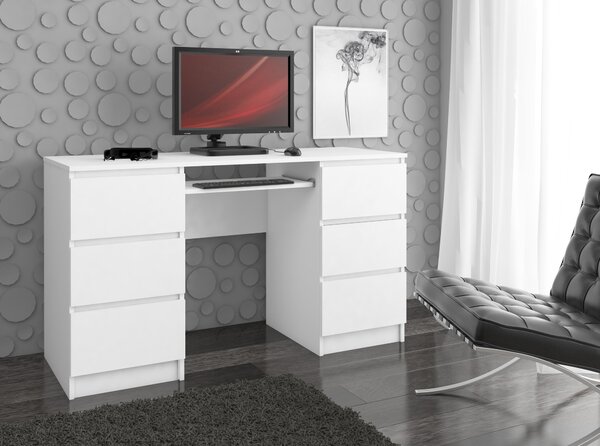 Masă PC Behati (alb). Promo -12%. 1128528