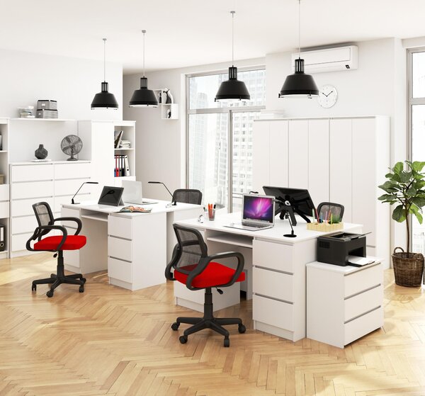 Masă PC Behati (alb). Promo -12%. 1128528