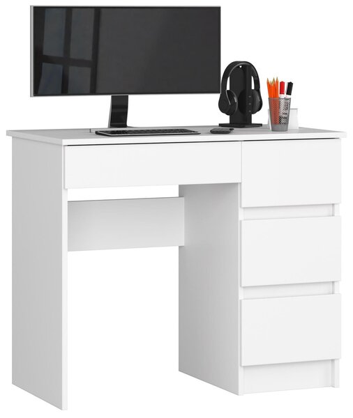 Masă PC Benicio II (Alb) (D). Promo -16%. 1128534