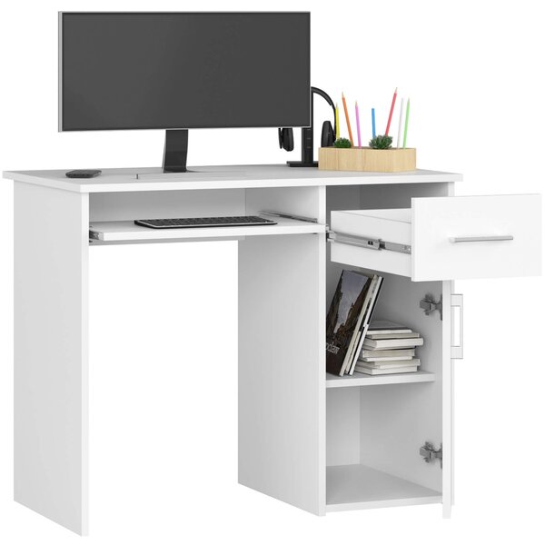 Masă PC Padma (Alb). Promo -18%. 1128569