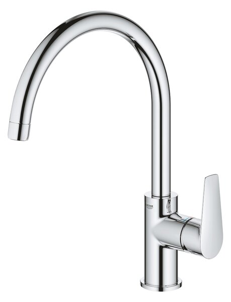 Grohe BauEdge baterie bucătărie pe picior StarLight Chrome 31367001