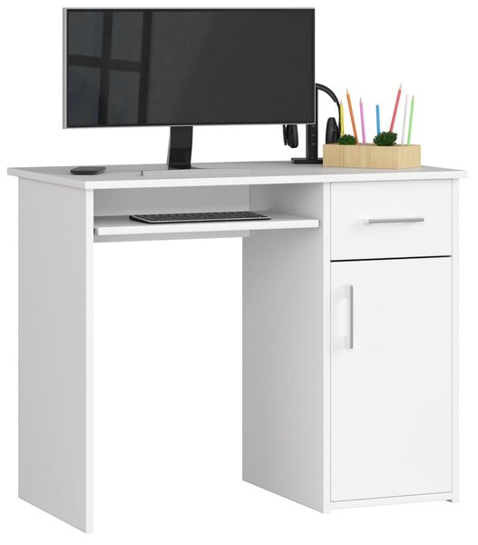 Masă PC Padma (Alb). Promo -18%. 1128569
