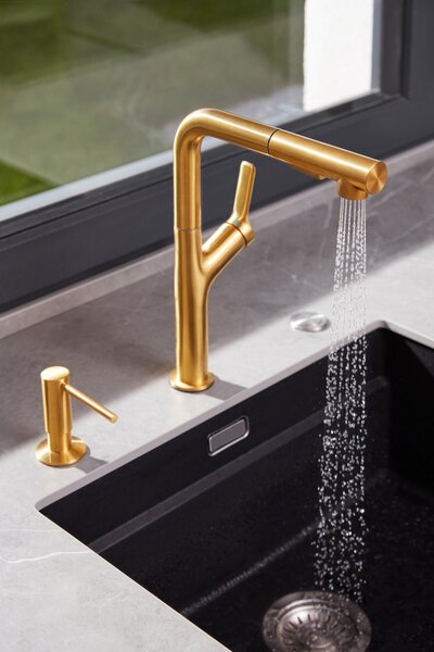KFA Armatura Duero dozator de lichid 320 ml auriu 990-100-31
