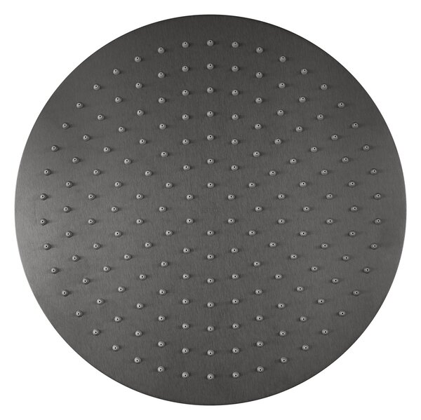 Oltens Vindel cap de duș 30x30 cm rotund grafit 37006400