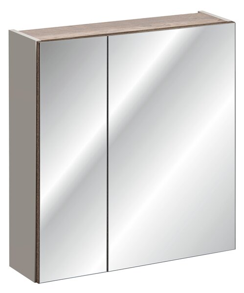 Comad Santa Fe Taupe dulap 60x17x65 cm cu oglinda gri SANTA FE TAUPE 84-60-A-2D