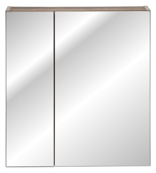 Comad Santa Fe Taupe dulap 60x17x65 cm cu oglinda gri SANTA FE TAUPE 84-60-A-2D