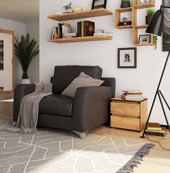 Noptieră Cleania CL2 (stejar craft). Promo -15%. 1128592